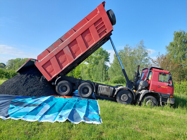 Vykládka filtrační látky CINIS